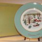 Avon Christmas Series: Christmas on the Farm 1973 Christmas Avon Plate
