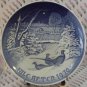 B&G  Bing Grondahl Christmas Collector Plate Pheasants in Snow Royal Copenhagen