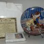 Knowles Loves Dirst Dance w/tape Rockwell Society of America Collectible Plate