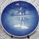 Bing & Grondahl Copenhagen Plate - Landsbyjul Christmas in the Village Plate 74