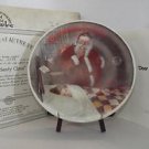 Knowles - Deer Santy Claus - Rockwell Society of America Collectible Plate