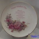 Mother's Day Roses Commemorative Edition Robert Laessig Collector Plate