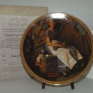 Knowles - Dreaming in the Attic  - Rockwell Society of America Collectible Plate