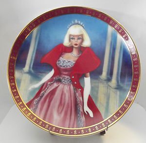 The Danbury Mint - Susie Morton 1963 Barbie Sophisticated Lady Collector Plate