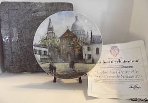 L'Eglise Saint-Pierre et le Sacre-Coeur de Montmartre Henri D'Arceau Plate