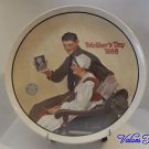 My Mother by Norman Rockwell Mother's Day 1988 Edwin M. Knowles Collector Plate