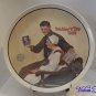 My Mother by Norman Rockwell Mother's Day 1988 Edwin M. Knowles Collector Plate