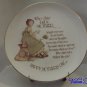 Holly Hobbie Commemorative Edition Who Else But A Mother Mother's Day Plate