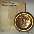 Fredric Remington's The Bronco Buster by River Shore Ltd. Collector Plate