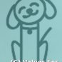 Dog Style Four Stick Family Pet Decal
