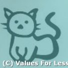 Cat Style Two Stick Family Pet Decal