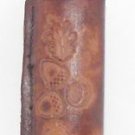 Hand Tooled Leather Bic Lighter Cover - Acorns with Leaves