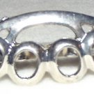 Hot Topic Two Finger Knuckle Ring - Size 5.5 / 6.5