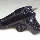 Hot Topic Black Plastic Gun Ring - Size 7