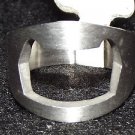 Hot Topic Stainless Steel Bottle Opener Ring - Size 10