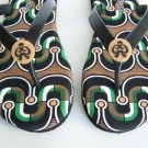 GIRLY GIRL South Beach Women Flip Flop sz 8 Kiwi Shoes