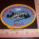 Boy Scouts of America Silver Paddles Camporee 1991 BDAC
