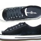 GIRLY GIRL Keira Women sz 6 Sneaker Black Shoes