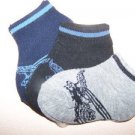 3 Pair KNOCKER Eagle Boys sz 0-12 Socks Gray / Black / Blue