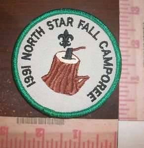 Boy Scouts Patch - 1991 North Star Fall Camporee