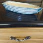 Row Boat Blue Ceramic Food Or Water Dish Enclosure DÃ©cor Reptiles Amphibians