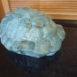 Turtle Shell Hide Reptile Hide Blue Green Gecko Snake Tortoise Indoor Outdoor Hand Crafted Ceramic