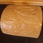 Handcrafted Ceramic Elephant Motif Reptile Hide Snakes Geckos Tortoises
