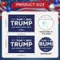 2pcs Trump 2024 Yard Sign - Durable Outdoor Decoration for Lawn or Garden with