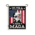2024 ULTRA MAGA DONALD TRUMP PRESIDENTIAL ELECTION GARDEN FLAG-12x18"-NWT!