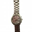 Aeropostale Ladies Stainless Steel Multi Dial WristWatch New Battery