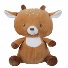 BABY GANZ Plush WOODLAND WISHES DEER NWMT Reindeer Stuffed Animal Toy Brown