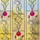 Window Privacy Film Stained Glass Frosted Glass Films Decorative Window Film wit