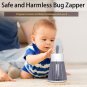 Bug Zapper Indoor & Outdoor,Rechargeable Mosquito Trap and Fly Killer Portable w