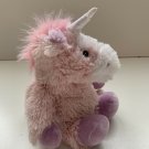 Intelex Warmies Microwavable French Lavender Scented Plush Jr Pink Unicorn 9"