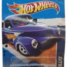 2011 Hot Wheels #152 HW Racing 2/10 '41 WILLYS Blue Variation w/Chrome 5 Spoke