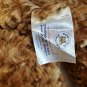 Build A Bear Champ Brown Curly Fur Stitched Heart Patch Plush Stuffed Animal 17"