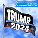 1pc, Trump 2024 Flag Banner - Large 3ft x 5ft Display Area, Durable