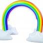Inflatable Rainbow Arch Sprinkler - Giant Fun Outdoor Water Toy for Kids Attache