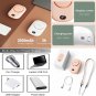 Portable Neck Fan, Handheld Mini Fan Small Personal Fan, Hand Held Fan USB Recha