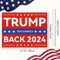 1pc Trump 2024 Lawn Sign - Durable Outdoor Yard Sign for Gardens & Yards - Show