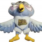 VINTAGE OLLIE'S TREE HOUSE PURPLE OWL MONEY COIN BANK STUFFED ANIMAL PLUSH TOY
