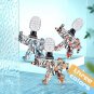 Electric with Gel Ball Blaster,Splatter Blaster Ball,With 40000+ Drops and Goggl