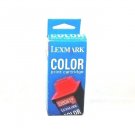 NEW Sealed Genuine Lexmark 1380619 Color Ink Cartridges (C.54)