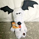 Halloween Peanuts Animated Musical Snoopy Plush w/Bat ears Plays Linus & Lucy
