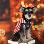 New in Package: Medium Independence Day Pet Vest! Vibrant stars and stripes