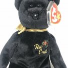 Ty Beanie Baby - The End Black Bear - Rare Retired Authentic Mint Condition