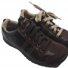 Skechers Men's Shoes 46047 Leather/Suede Low Top Lace Up Fashion Brown Size 9