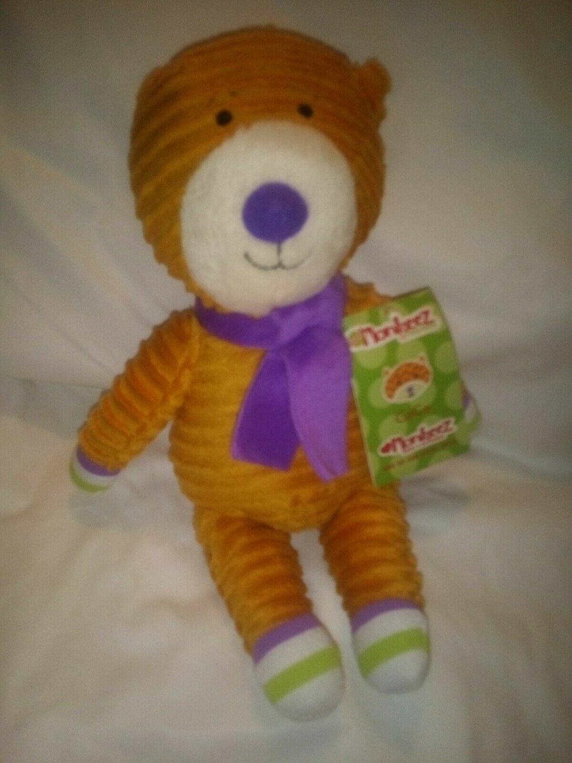 2012 Monkeez & Friends CoCo CAT Plush Stuffed Animal 7" Sitting NWT Ages 3+