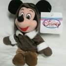 The Disney Store Pilot Mickey Mouse Mini Bean Bag-Beanie