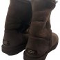 UGG MADE IN Australia Bailey Button Suede Sheepskin Boots 5803 Womens Sz 7